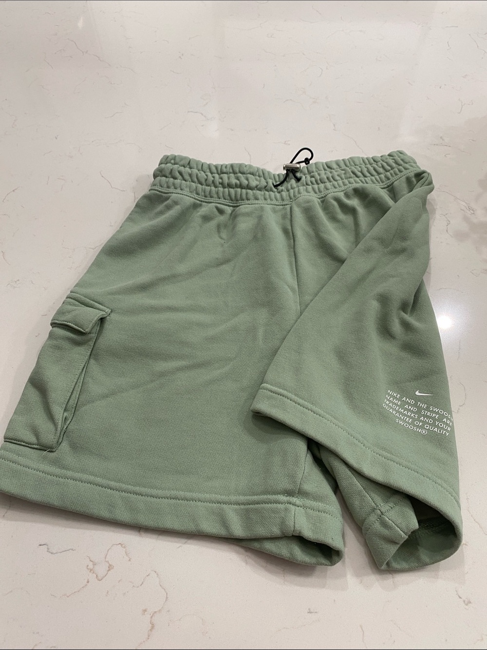 Nike women’s Sage Green Athletic Cargo Shorts